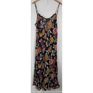 Floral Chemise Slip Dress